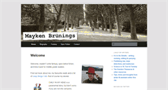 Desktop Screenshot of maykenbruenings.com